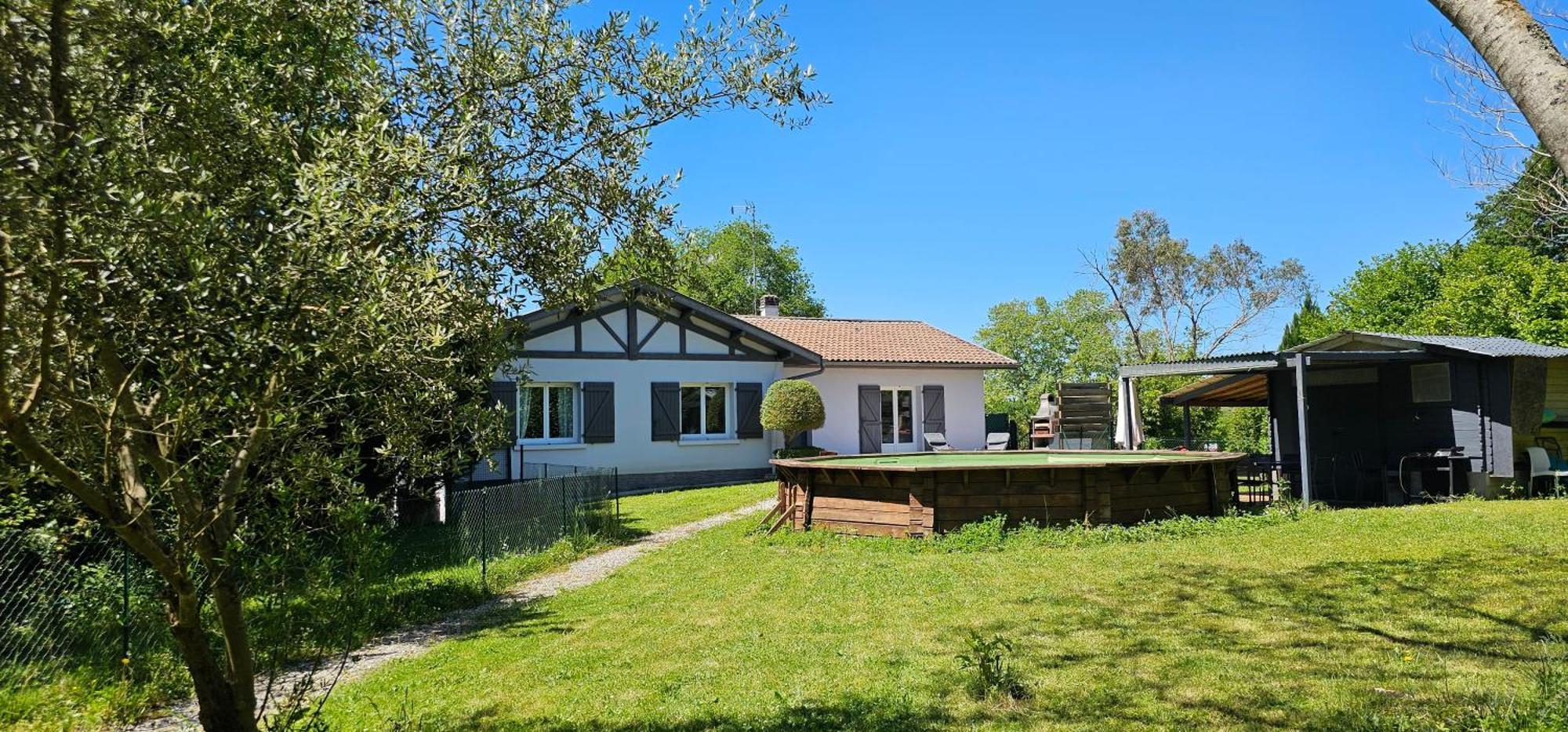 Maison 3 Chambres Avec Piscine Josse Extérieur photo