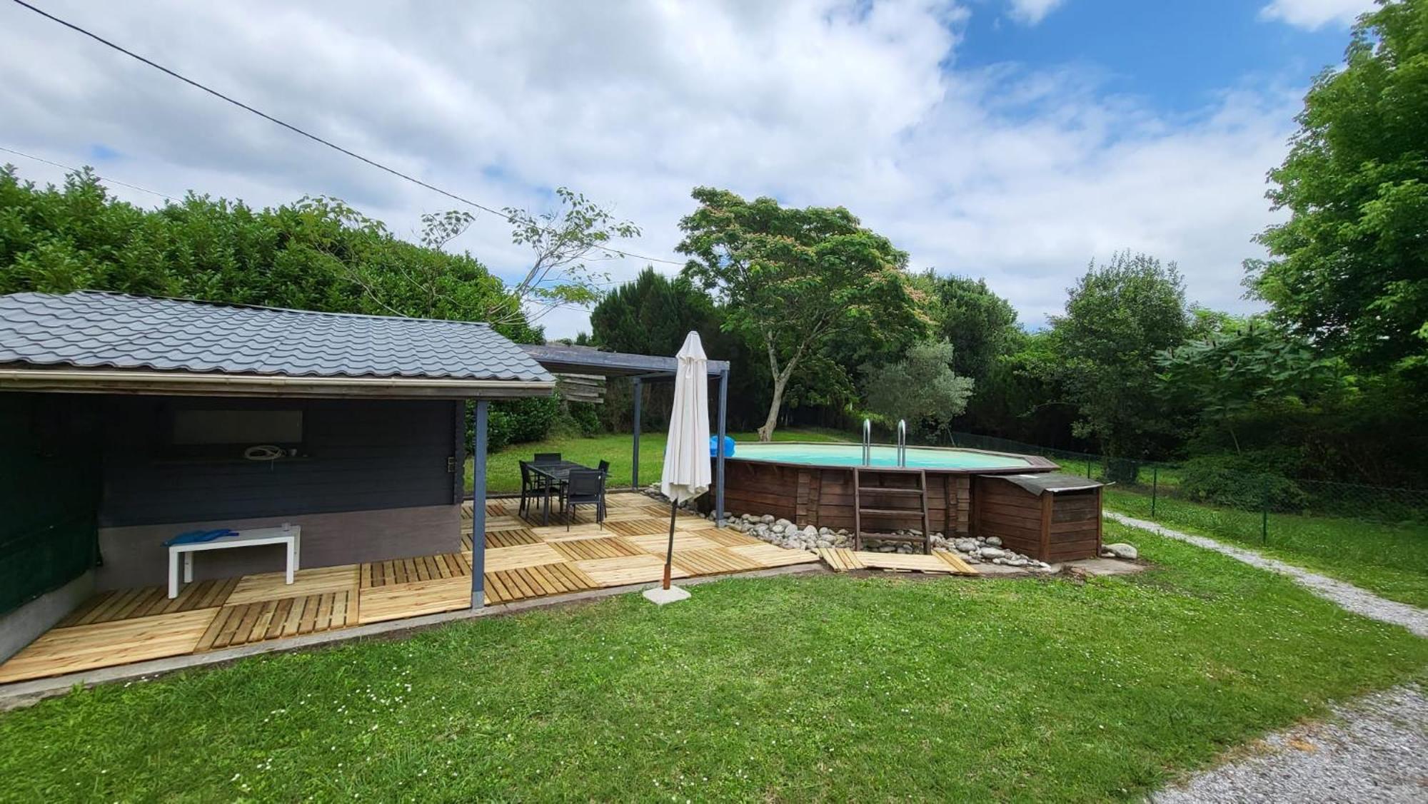 Maison 3 Chambres Avec Piscine Josse Extérieur photo